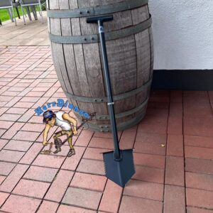 Herr Django Spaten  – zerlegbar